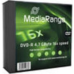 MediaRange 5 x DVD-R 4.7 Go (120 minutes) 16x boîtier CD étroit