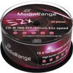 MediaRange 50 x CD-R 700 Mo (80 min) 52x spindle