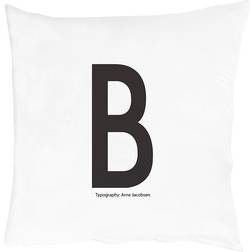 Design Letters B Hovedpudebetræk Black/White (60x50cm)