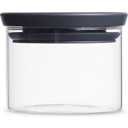 Brabantia Bote Cristal Con Tapa 0.3 L Recipiente de Cocina 0.35L