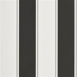 Ralph Lauren Home Tapete Mapleton Stripe Carbon nero/bianco