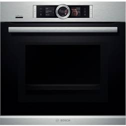 Bosch HNG6764S6 Rustfri stål, Sølv, Sort