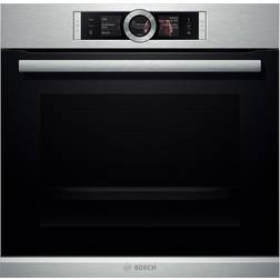 Bosch HMG6764S1 Rostfritt stål, Svart, Silver