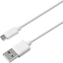 Sandstrøm USB A - USB Micro A 1m