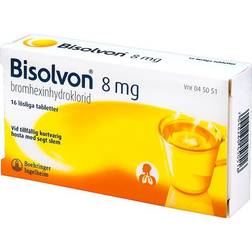 Bisolvon 8mg 16 st Brustablett