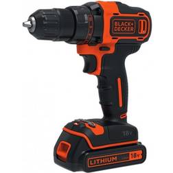 Black & Decker BDCDD186KB Perceuse visseuse 2 Vitesses sans fil 18V 2x Batteries