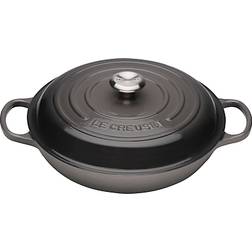 Le Creuset Flint Signature Cast Iron Round med lokk 3.2 L 30 cm