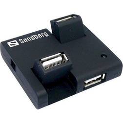 Sandberg USB 2.0 Keskitin 4 Porttia