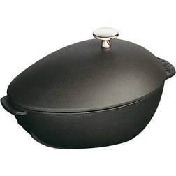 Staub Simpukkapata 25 cm 2 l Musta