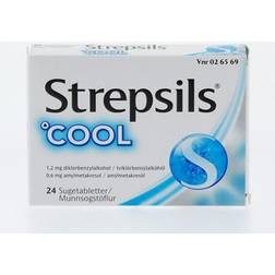 Strepsils Cool 1.2mg 24 stk Sugetablet