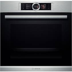 Bosch HBG6764S1 Rostfritt stål, Svart