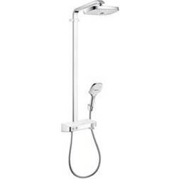 Hansgrohe Raindance Select E300 2-jet Showerpipe (27126400) Vit