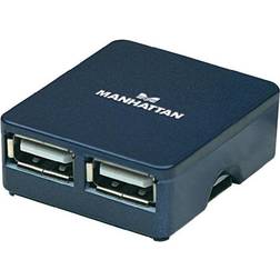 Manhattan Hi-Speed USB 2.0 Micro Hub 4 Ports