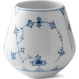 Royal Copenhagen Blue Fluted Plain Vas 12cm