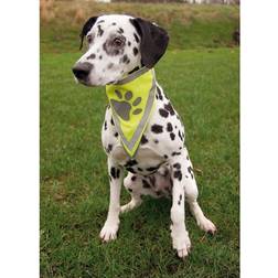 Trixie Reflecterende Bandana Geel S-M