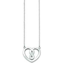 Thomas Sabo Infinity Heart Necklace - Silver