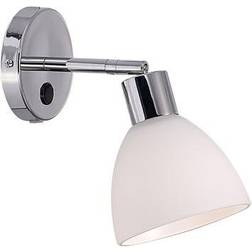 Nordlux Ray Chromium Aplique de pared 12cm