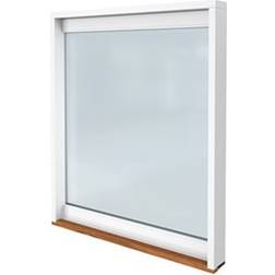 SP Fönster Fast SP Aluminium Sidoljus Härdat glas H (50x220cm)
