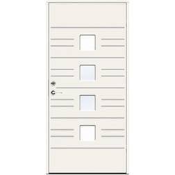 Swedoor Leon Ytterdörr Klarglas S 0502-Y V (90x200cm)