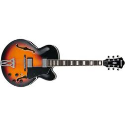 Ibanez AF75-BS Brown Sunburst Guitare semi-acoustique