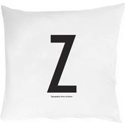 Design Letters Z Hovedpudebetræk Hvid (63x60cm)