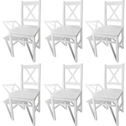 vidaXL 271496 6-pack Kitchen Chair