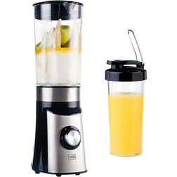 Trebs Mixeur Smoothie To Go / Comfortjuicerr Avec Carafe 99242 RVS-Noir