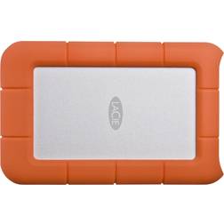 LaCie Rugged Mini, 2TB 2000GB Aluminio, Naranja di