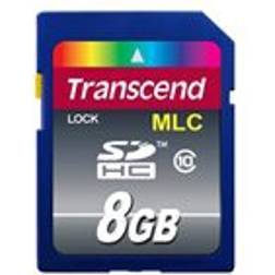 Transcend 8GB SDHC Class 10 memoria flash Clase 10