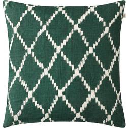 Chhatwal & Jonsson Ikat Kerela Cushion Cover Green (50x50cm)