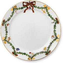 Royal Copenhagen Star Fluted Christmas Flat tallrik 27cm