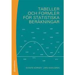 Tabeller och formler för statistiska beräkningar (Häftad)