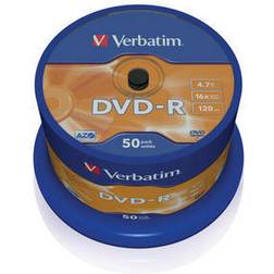 Verbatim DVD-R 4.7GB 16x Spindle 50-Pack