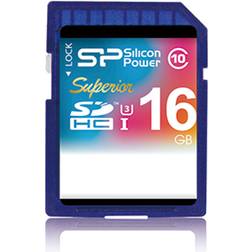 Silicon Power 16GB SDHC SD Card, UHS-1(U3)