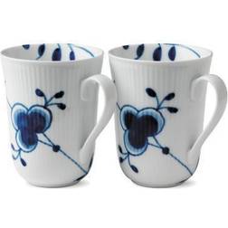 Royal Copenhagen Blue Fluted Mega Mug 33cl 2pcs