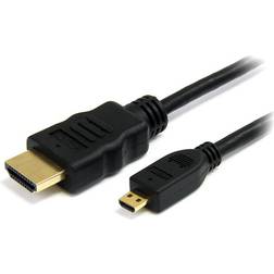 StarTech HDMI - HDMI Micro High Speed with Ethernet 0.5m