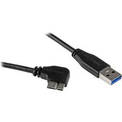 StarTech Slim USB A - USB Micro-B (angled) 3.0 1.6ft