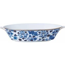 Wedgwood Hibiscus Oval Serving Bowl 1.3L