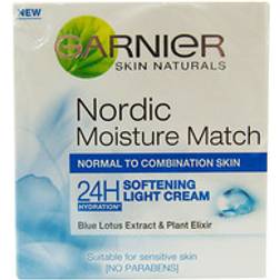 Garnier Nordic Moisture Match 24h Softening Light Cream 50ml