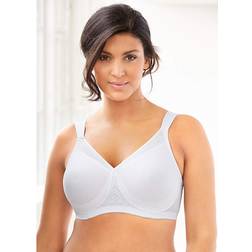 Glamorise Seamless Straps T-Shirt Bra - White