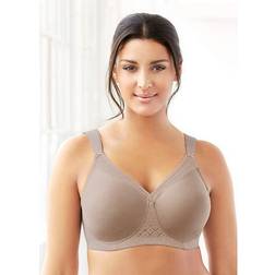 Glamorise Seamless Straps T-Shirt Bra - Taupe