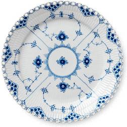 Royal Copenhagen Musselmalet Helblonde Flad tallerken 25cm 25cm