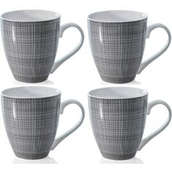 Sabichi Sketch Mug 56.8cl 4pcs