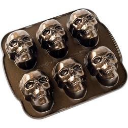 Nordic Ware Haunted Skull Moule à Muffins 29.8x25.4 cm