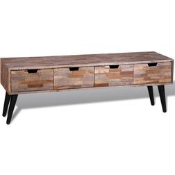 vidaXL Reclaimed Teak Brown TV-bänk 120x40cm