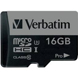 Verbatim microSDHC Pro UHS-I U3 16GB