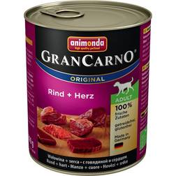 animonda GranCarno Original 12 x 800 g Umido per cane 4.8kg