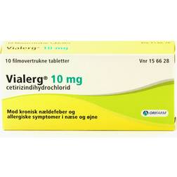 Vialerg 10mg 10 stk Tablet