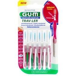 GUM Interdental Cilíndrico 1.4 mm 6 Uds