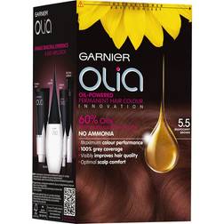 Garnier Olia Permanent Hair Colour #5.5 Mahogany Brown